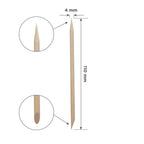 STALEKS EXPERT apelsinipuupulgad, 110 mm (100 tk)