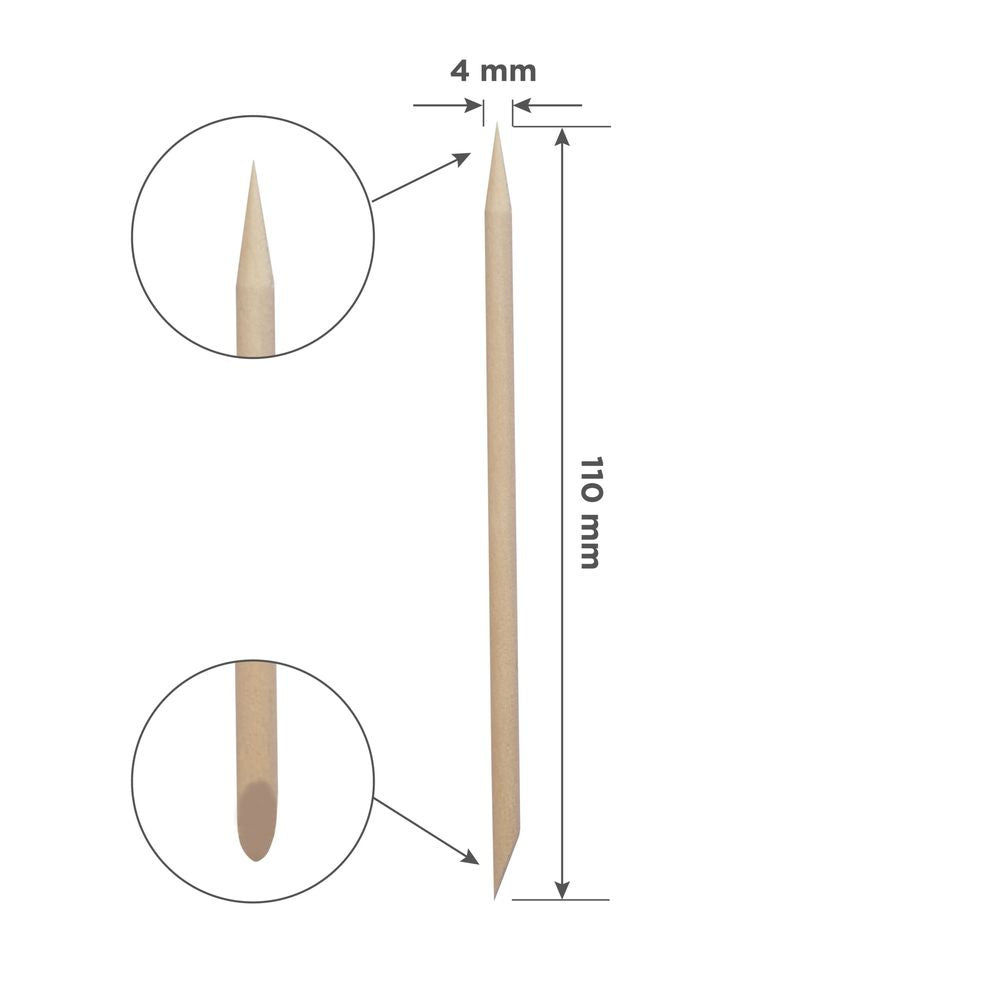 STALEKS EXPERT apelsinipuupulgad, 110 mm (100 tk)