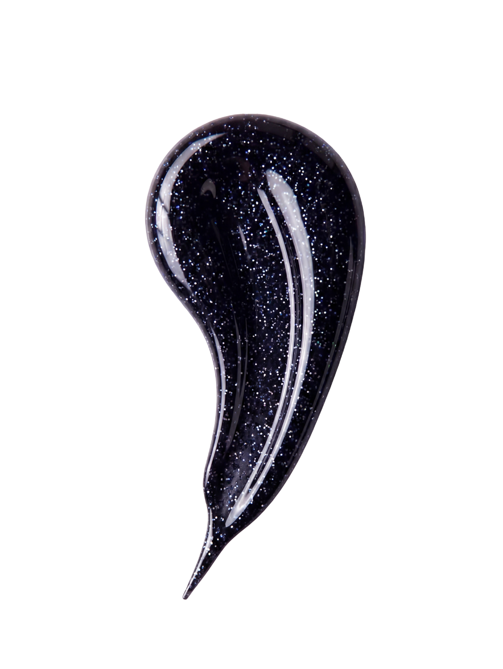 LiNTO™ must shimmer-geellakk 10 ml – professionaalne must sädelev geellakk